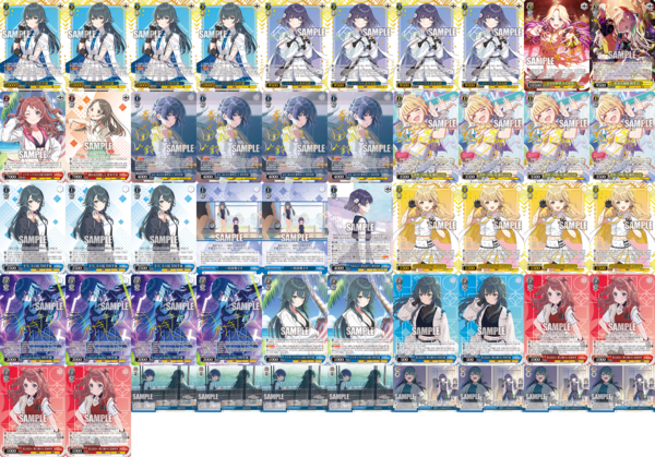 ヴァイスシュヴァルツ 学園アイドルマスター デッキ 門扉 ＋追加パーツ