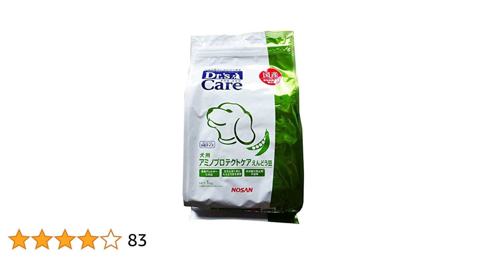 mana様ドクターズケア犬用療法食アミノプロテクトえんどう豆3kg×2袋