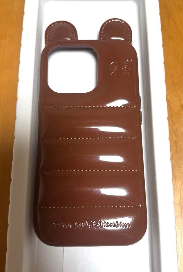 テディベア Urban Sophistication iPhone16pro the-puffer-case-teddy-bear-