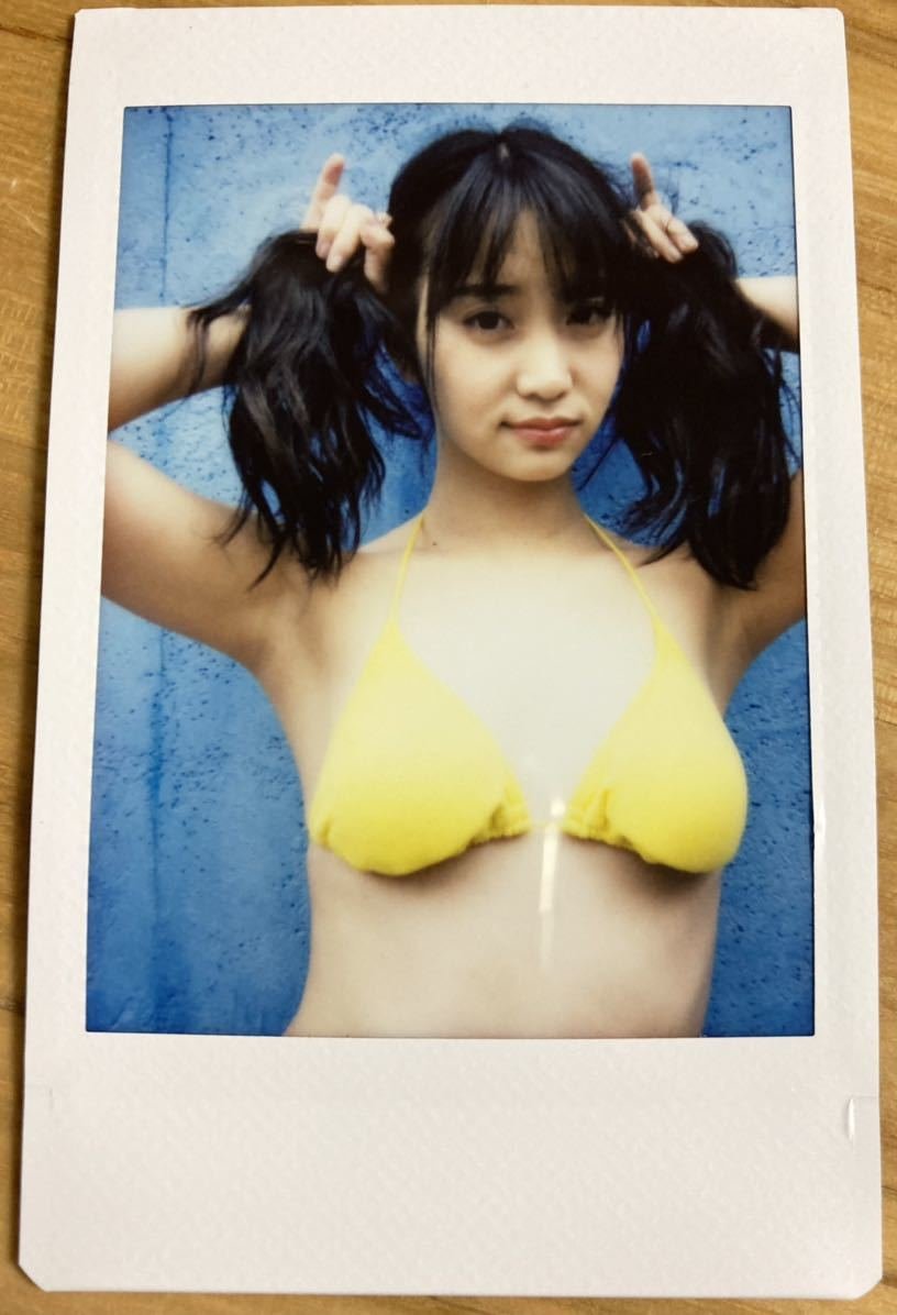 永尾まりや ワイド チェキ 水着 AKB48 乃木坂46 ポラ 写真 特典